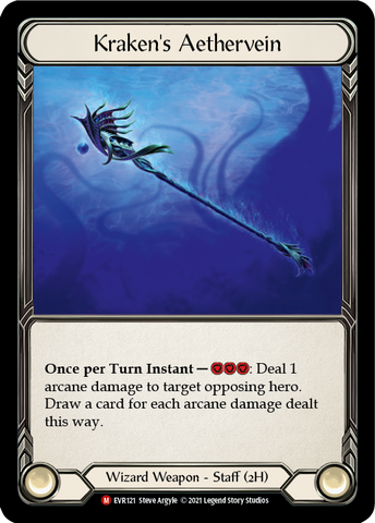 Kraken's Aethervein [EVR121] (Everfest) Cold Foil