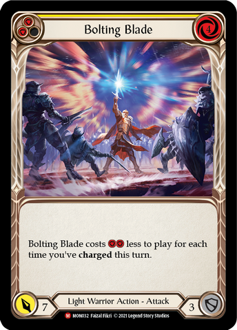 Bolting Blade [MON032-RF] (Monarch) 1st Edition Rainbow Foil