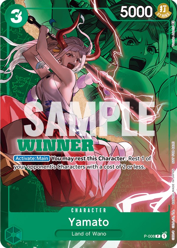 Yamato - P-008 (Winner Pack Vol. 1) (P-008) [One Piece Promotion Cards]