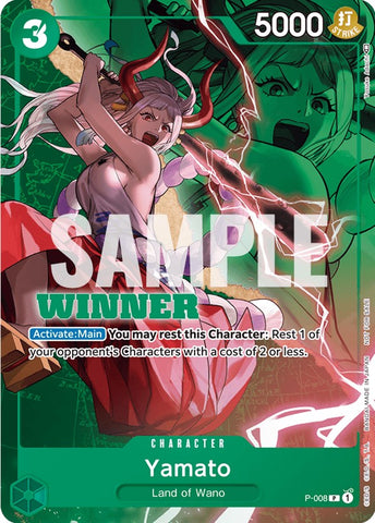 Yamato - P-008 (Winner Pack Vol. 1) (P-008) [One Piece Promotion Cards]