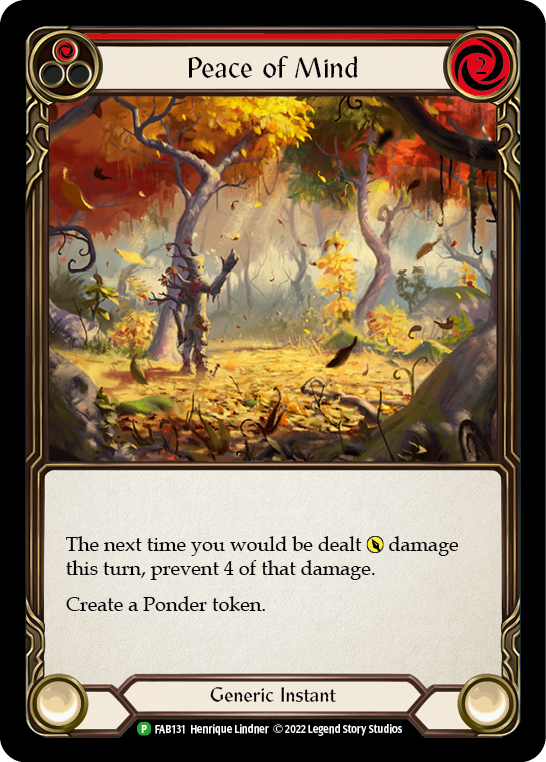 Peace of Mind [FAB131] (Promo) Rainbow Foil