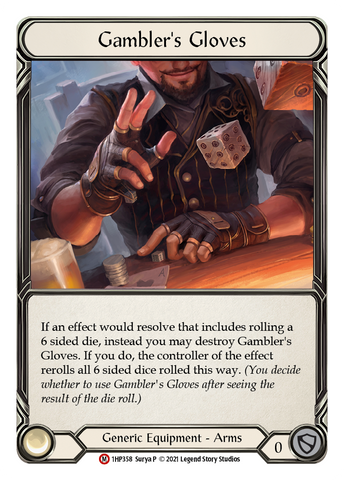 Gambler's Gloves [1HP358] (History Pack 1)