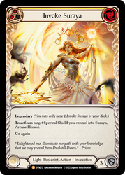 Invoke Suraya // Suraya, Archangel of Knowledge [DYN212] (Dynasty) Cold Foil