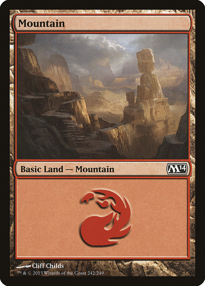 Mountain (#242) [Magic 2014]