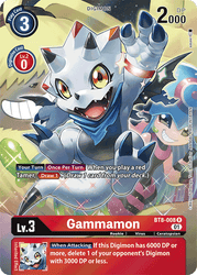 Gammamon [BT8-008] (Alternate Art) [New Awakening]