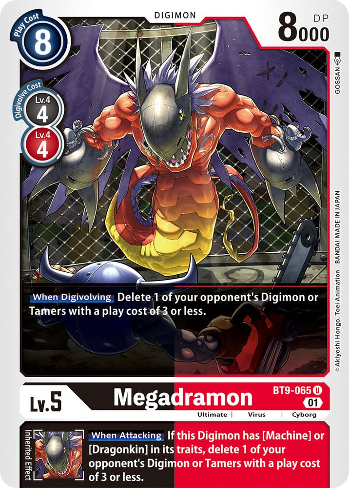 Megadramon [BT9-065] [X Record]