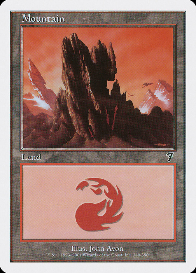 Mountain (#340) [Seventh Edition]