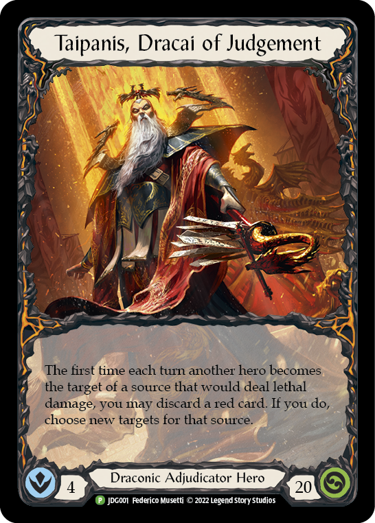 Taipanis, Dracai of Judgement [JDG001] (Promo) Cold Foil