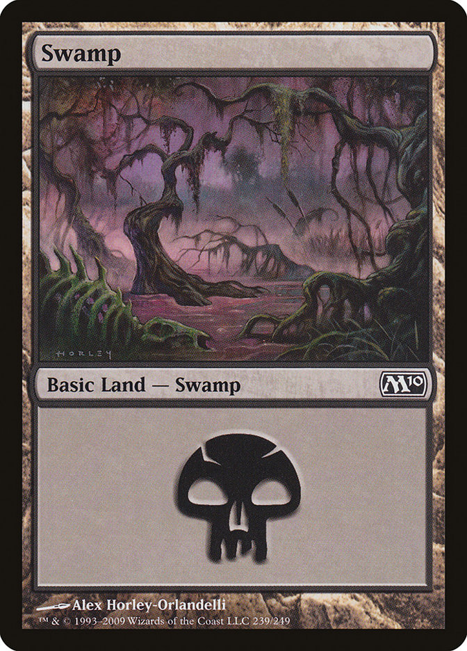 Swamp (#239) [Magic 2010]
