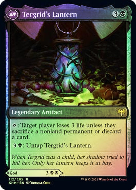 Tergrid, God of Fright // Tergrid's Lantern  [Kaldheim Prerelease Promos]