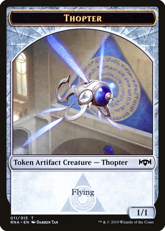 Bird // Thopter Token [Ravnica Allegiance: Guild Kits]