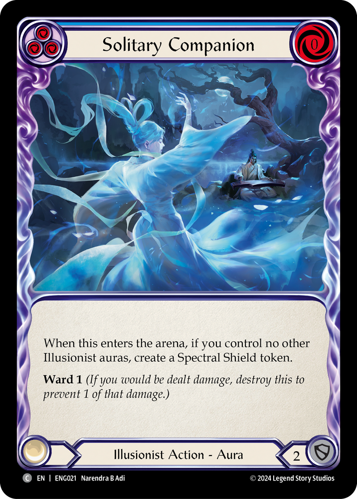 Solitary Companion [ENG021] [Part the Mistveil Enigma Blitz Deck]