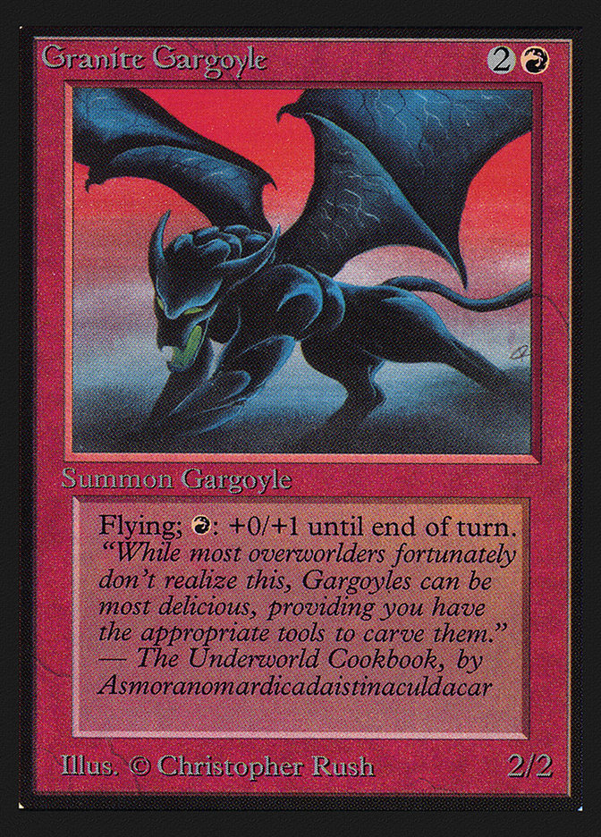 Granite Gargoyle (IE) [Intl. CollectorsÃ¢â‚¬â„¢ Edition]