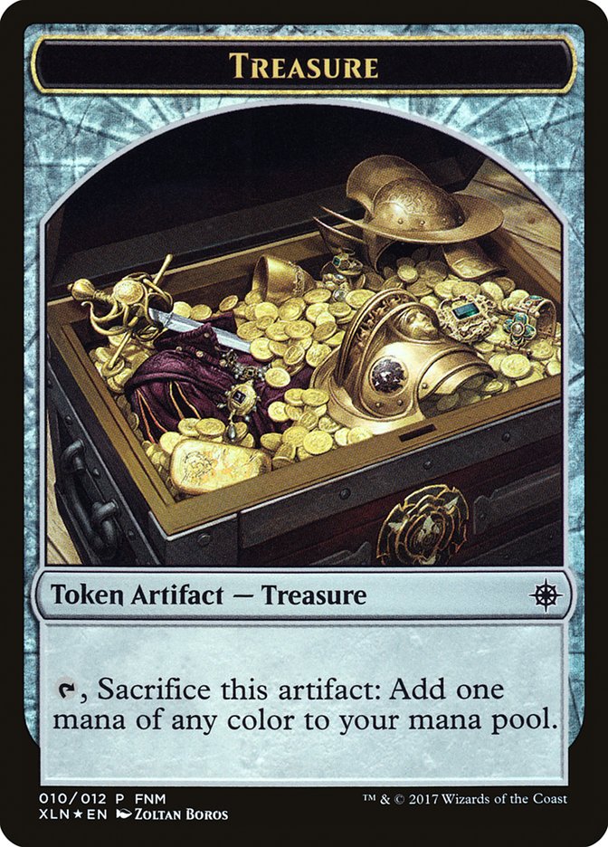 Vampire // Treasure (010) Token [Friday Night Magic 2017]