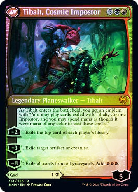 Valki, God of Lies // Tibalt, Cosmic Impostor  [Kaldheim Prerelease Promos]