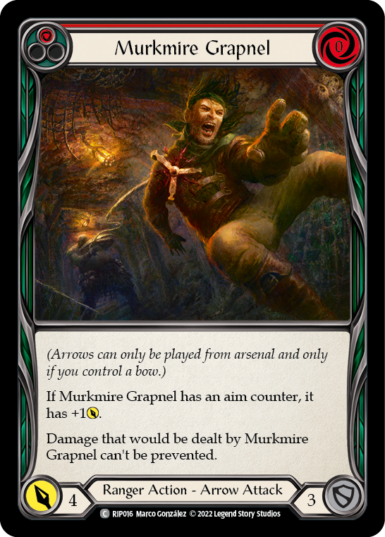 Murkmire Grapnel (Red) [RIP016] (Outsiders Riptide Blitz Deck)