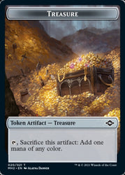Thopter Token // Treasure Token (#20) [Modern Horizons 2 Tokens]