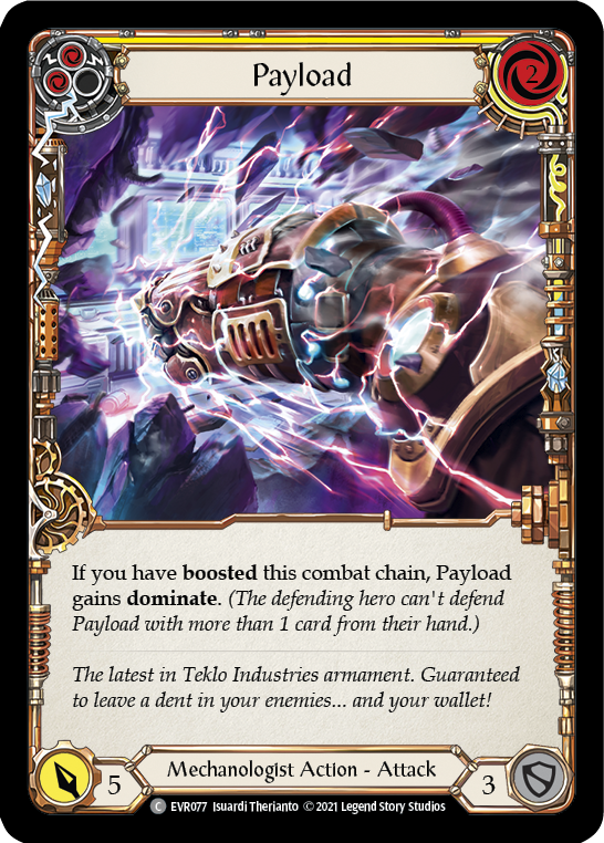 Payload (Yellow) [EVR077] (Everfest) Rainbow Foil