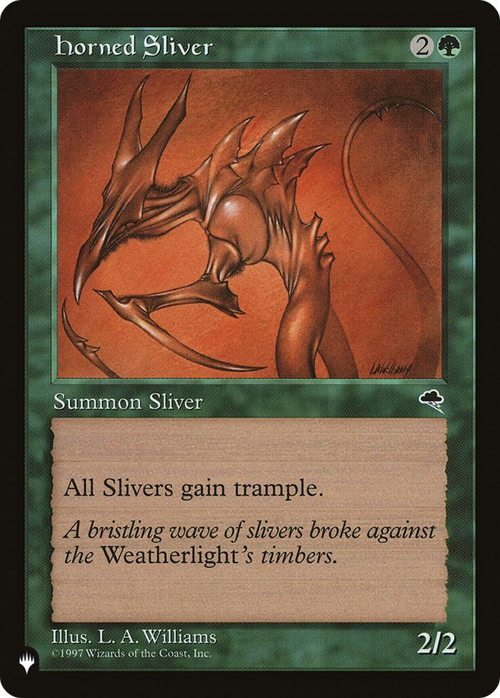 Horned Sliver [The List Reprints]