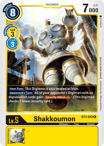 Shakkoumon [BT3-040] [Release Special Booster Ver.1.5]