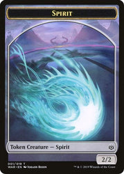 Dragon // Spirit Double-sided Token (Challenger 2020) [Unique and Miscellaneous Promos]