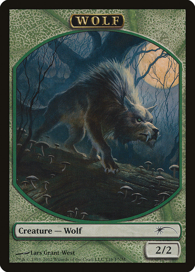 Human // Wolf Token [FNM Promos]