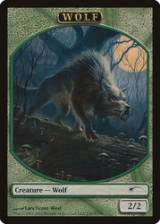 Human // Wolf Token [FNM Promos]
