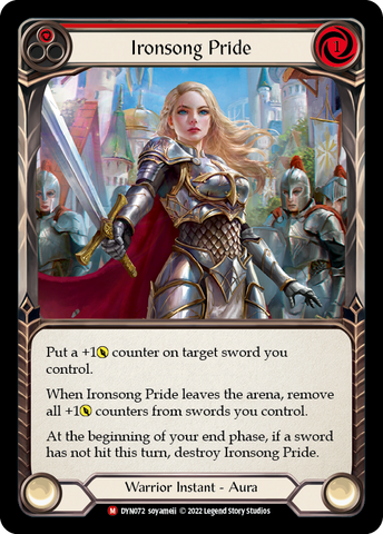 Ironsong Pride [DYN072] (Dynasty) Rainbow Foil