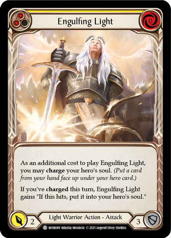 Engulfing Light (Yellow) [MON049] (Monarch) 1st Edition Normal
