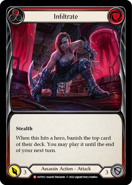 Infiltrate [OUT012] (Outsiders) Rainbow Foil