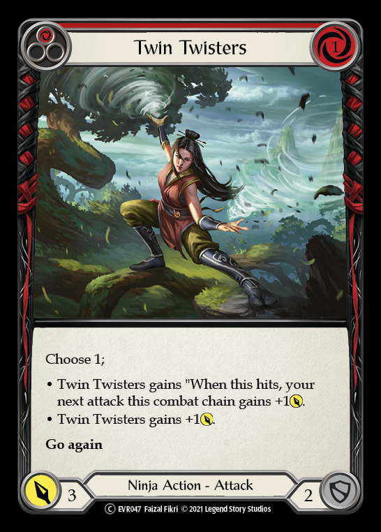 Twin Twisters (Red) [EVR047] (Everfest) Normal