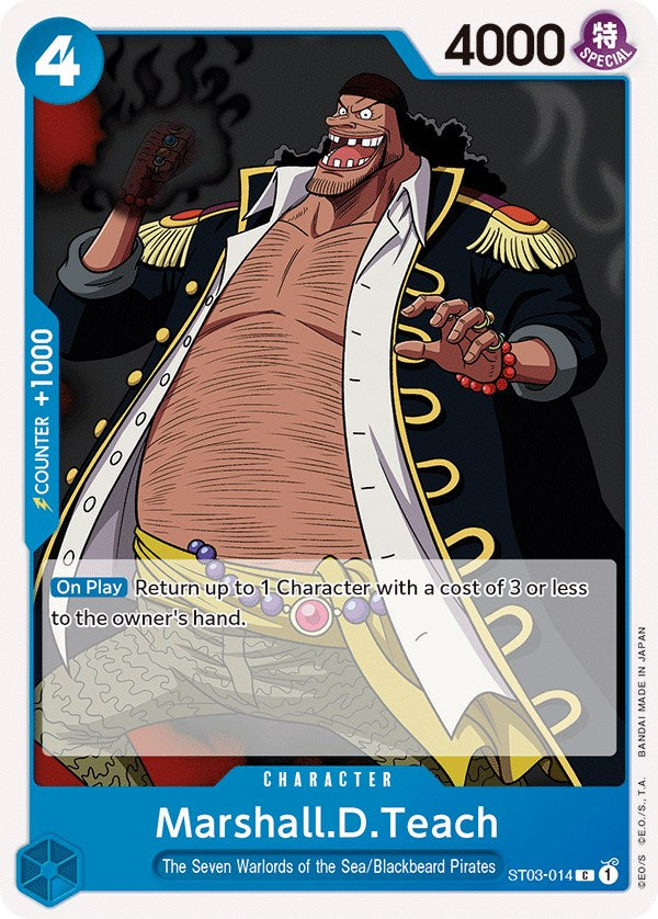 Marshall.D.Teach (ST03-014) [Starter Deck: The Seven Warlords of The Sea]