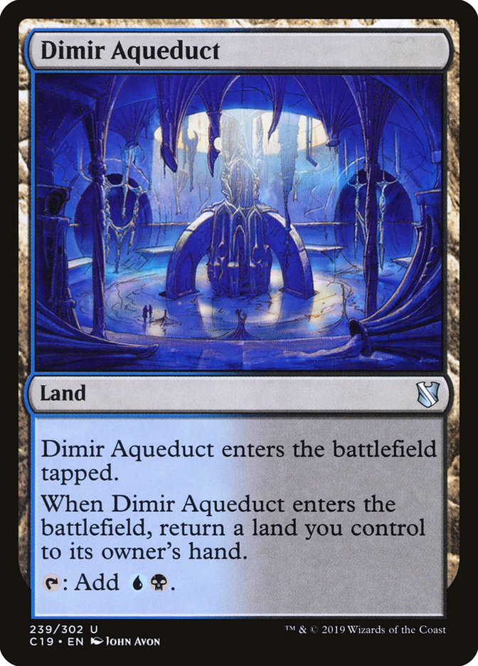Dimir Aqueduct [Commander 2019]