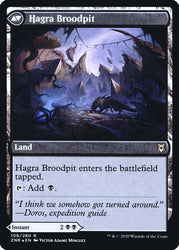 Hagra Mauling // Hagra Broodpit  [Zendikar Rising Prerelease Promos]