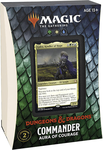 Dungeons & Dragons: Adventures in the Forgotten Realms - Commander Deck (Aura of Courage)