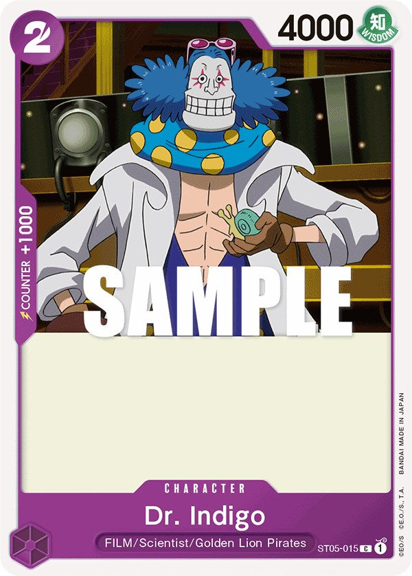 Dr. Indigo (ST05-015) [Starter Deck: Film Edition]