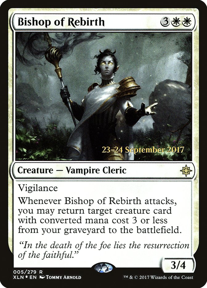 Bishop of Rebirth  (Prerelease) [Ixalan Prerelease Promos]