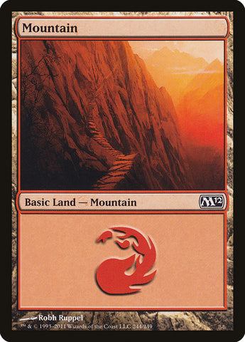 Mountain (#244) [Magic 2012]