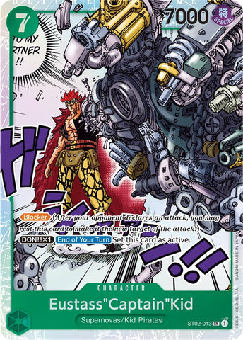 Eustass"Captain"Kid (013) (ST02-013) [Starter Deck: Worst Generation]