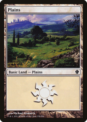 Plains (#338) [Commander 2013]