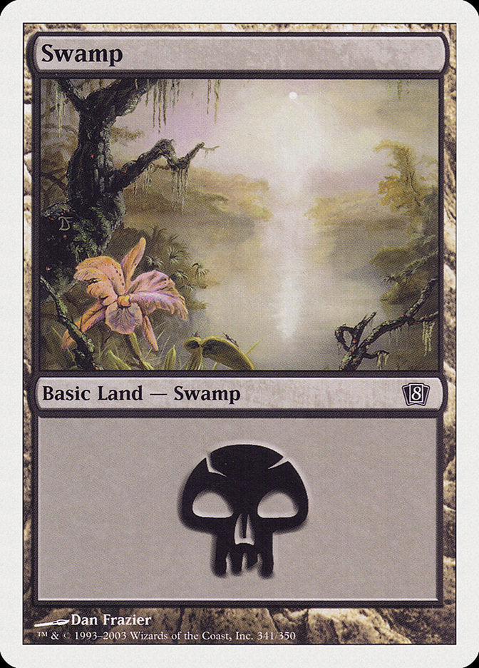 Swamp (#341) [Eighth Edition]