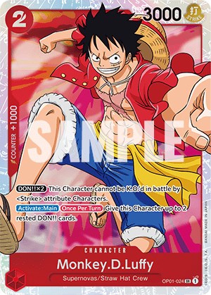 Monkey.D.Luffy (024) (OP01-024) [Romance Dawn]