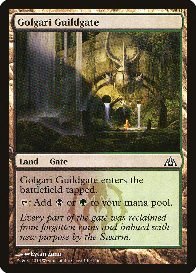 Golgari Guildgate [Dragon's Maze]