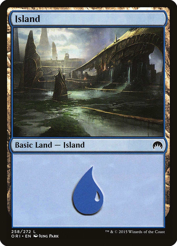 Island (#258) [Magic Origins]