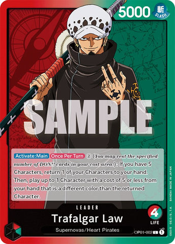 Trafalgar Law (002) (OP01-002) [Romance Dawn]