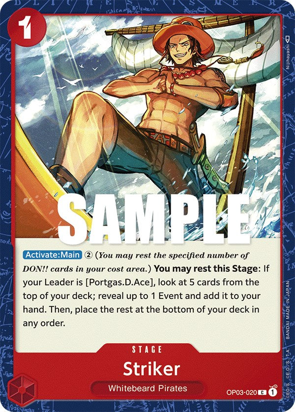 Striker (OP03-020) [Pillars of Strength]