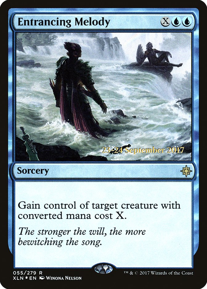 Entrancing Melody  (Prerelease) [Ixalan Prerelease Promos]