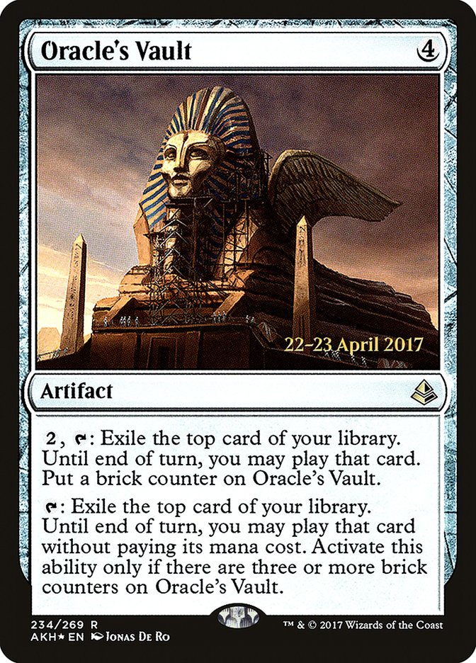 Oracle's Vault  [Amonkhet Prerelease Promos]