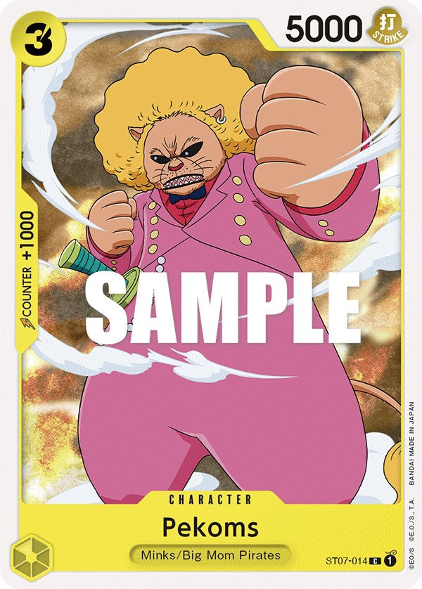 Pekoms (ST07-014) [Starter Deck: Big Mom Pirates]