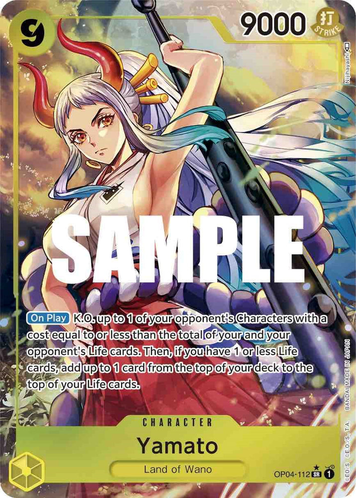 Yamato (Alternate Art) (OP04-112) [Kingdoms of Intrigue]